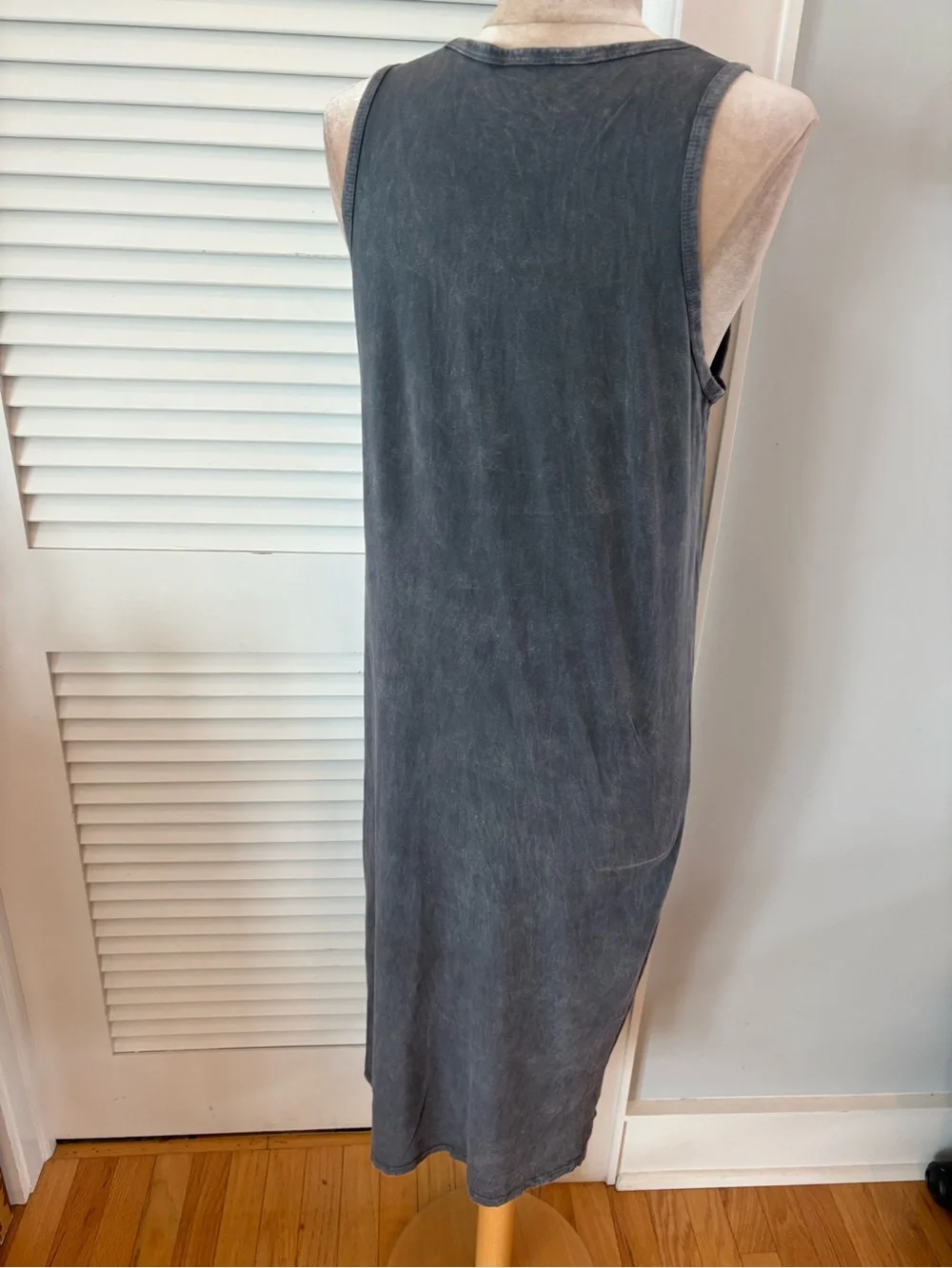 NWOT Love Rainbow Heart Mineral Wash Tank Dress Size S - Picture 5 of 6